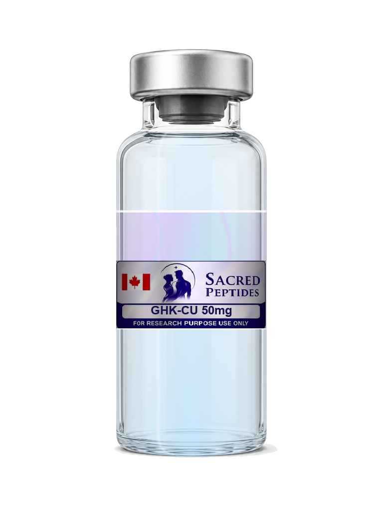 GHK-Cu 50mg research vial, Sacred Peptides