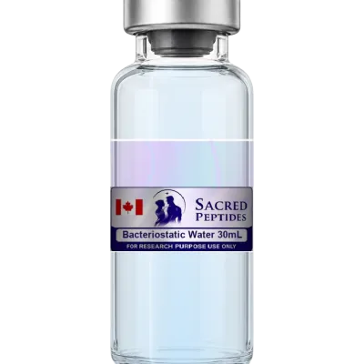 Bacteriostatic Water 30mL vial, Sacred Peptides