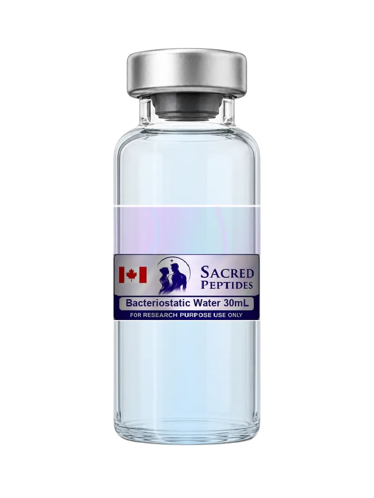 Bacteriostatic Water 30mL vial, Sacred Peptides