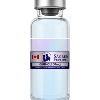 GHK-Cu 50mg research vial, Sacred Peptides